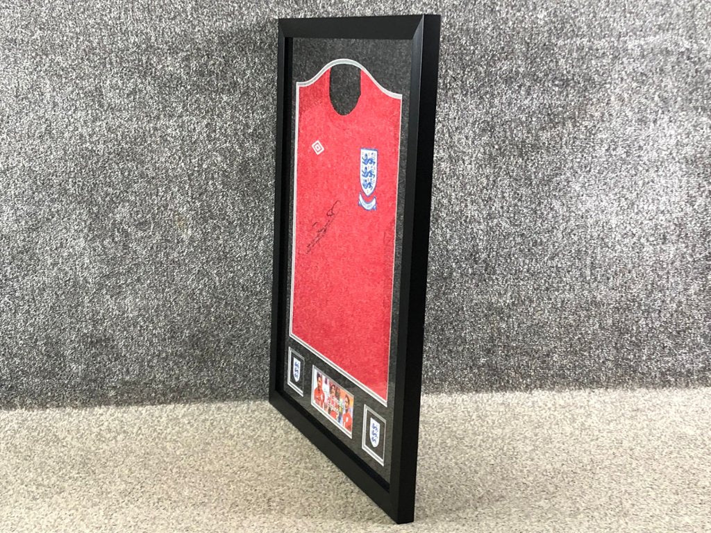 Authenticated Frank Lampard Signed England Shirt