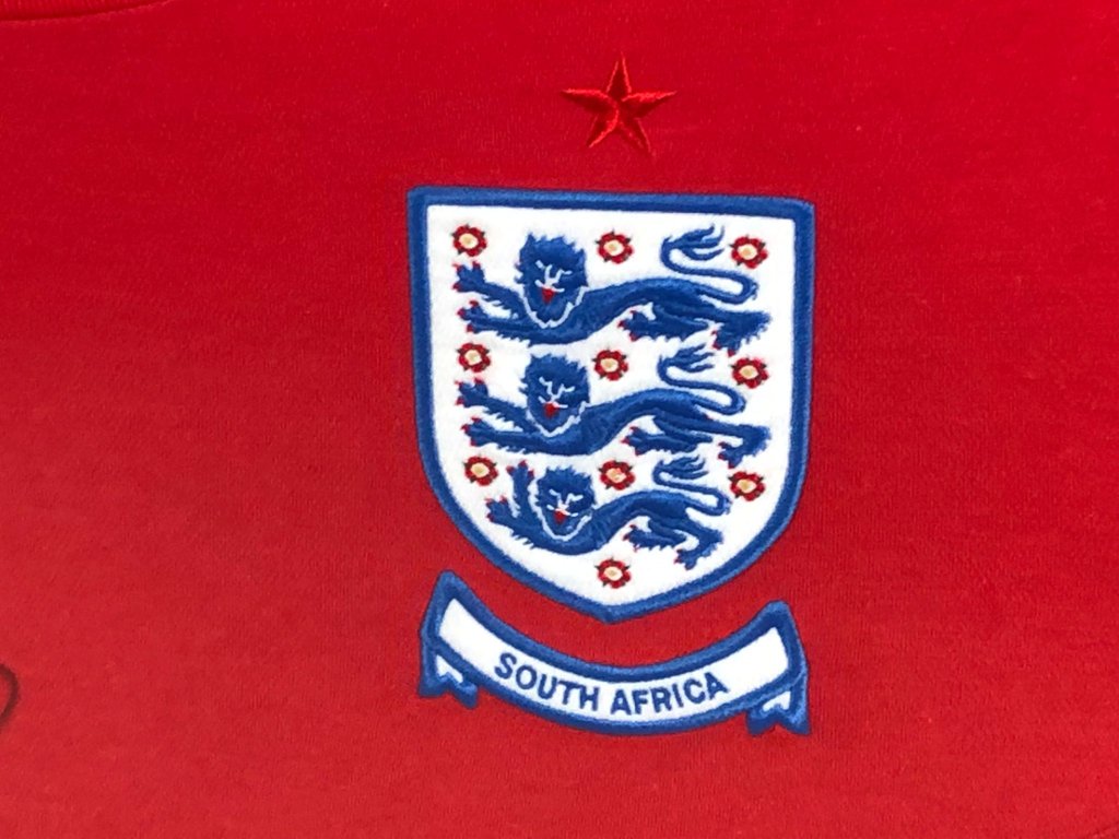 Authenticated Frank Lampard Signed England Shirt