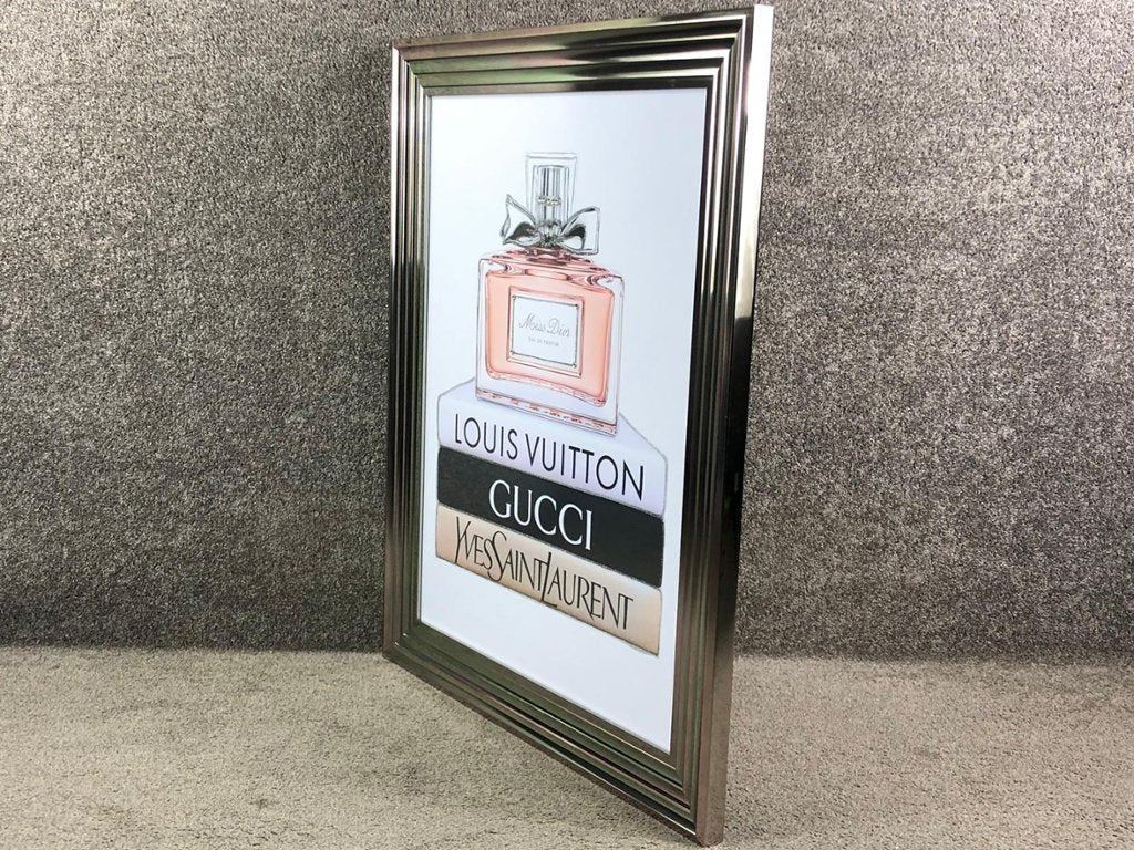 Liquid Art Perfume / Designer Books - LV - GUCCI - YSL