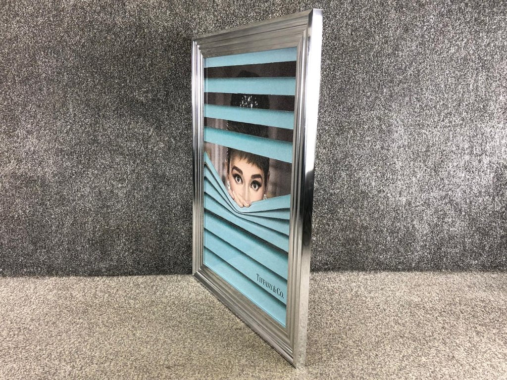 Liquid Art Audrey Hepburn Teal Tiffany & Co