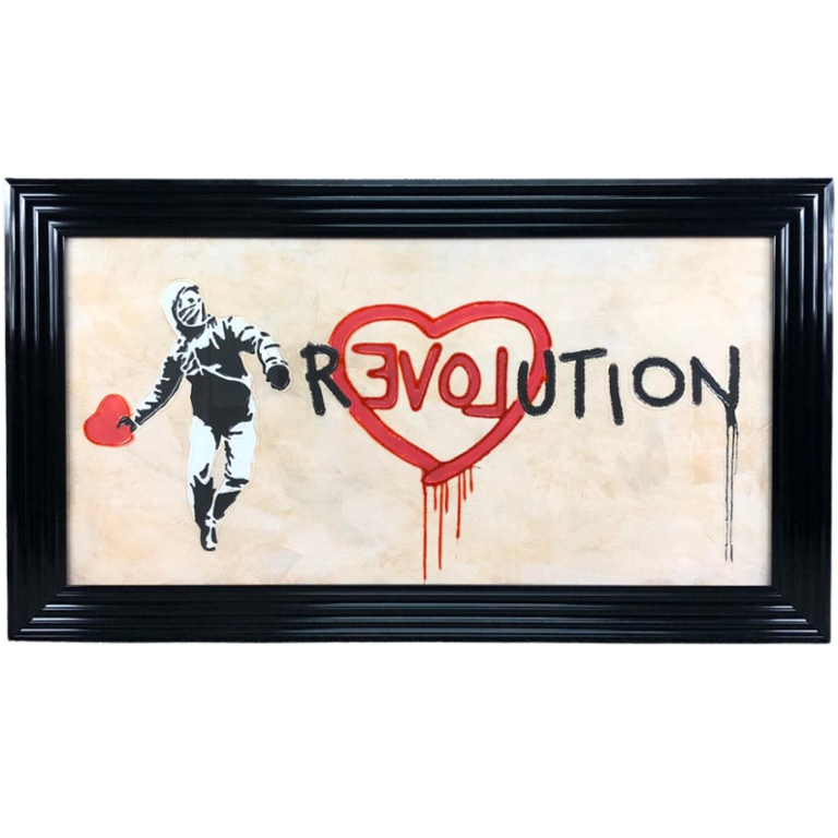 Liquid Art Banksy Revolution (B-RG)
